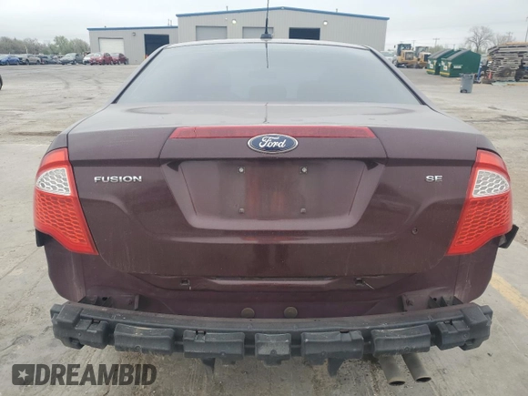 2012 Ford Fusion SE with VIN 3FAHP0HA8CR428081, listed as a Copart auction lot 50554885 with 208,520 mi miles and Salvage Title. Bid and sale history available at carsss.com. Image 6.