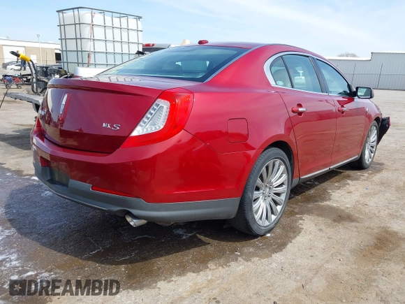 2013 Lincoln MKS with VIN 1LNHL9DK2DG610615, listed as a IAAI auction lot 41848247 with 46,832 mi miles and . Bid and sale history available at DreamBid. Image 4.