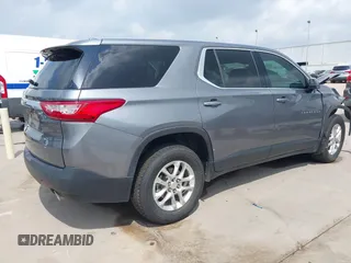 2020 Chevrolet Traverse LS with VIN 1GNERFKW2LJ214154, listed as a IAAI auction lot 42121852 with 60,194 mi miles. Bid and sale history available at carsss.com. Image 4.