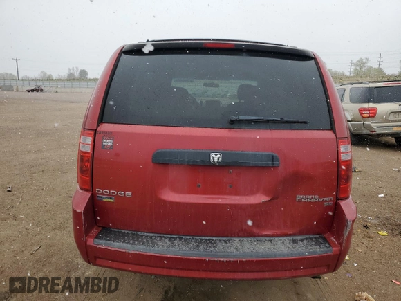 2010 Dodge Grand Caravan SE with VIN 2D4RN4DE9AR254953, listed as a Copart auction lot 53869185 with 187,424 mi miles and Salvage Title. Bid and sale history available at DreamBid. Image 6.