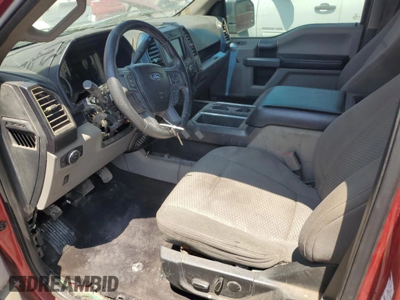 2017 Ford F-150 XL with VIN 1FTEW1EF1HKC81247, listed as a Copart auction lot 62417455 with 122,169 mi miles and Clean title. Bid and sale history available at DreamBid. Image 7.