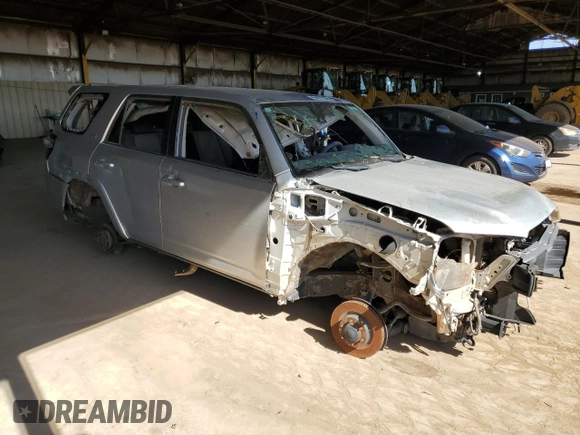 2021 Toyota 4Runner SR5 with VIN JTEMU5JRXM5923400, listed as a Copart auction lot 54572055 with Not provided miles and Non repairable. Bid and sale history available at DreamBid. Image 4.