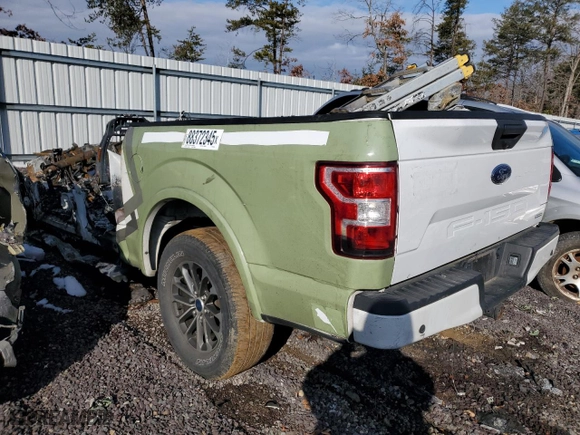2019 Ford F-150 XL with VIN 1FTEW1EP8KKF13858, listed as a Copart auction lot 88372345 with 0 mi miles and Non Repairable. Bid and sale history available at carsss.com. Image 2.