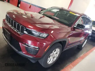2023 Jeep Grand Cherokee Limited with VIN 1C4RJHBG3PC512146, listed as a IAAI auction lot 42853856 with 66,295 mi miles and . Bid and sale history available at DreamBid. Image 12.