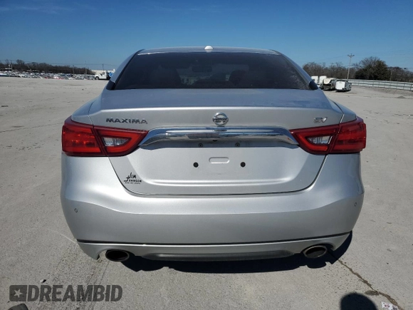 2017 Nissan Maxima S with VIN 1N4AA6AP3HC415426, listed as a Copart auction lot 46615205 with 54,250 mi miles and Salvage Title. Bid and sale history available at DreamBid. Image 6.