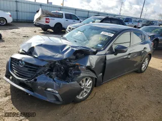 2014 Mazda Mazda3 i Touring with VIN 3MZBM1L72EM117270, listed as a Copart auction lot 84913664 with 0 mi miles and Salvage Title. Bid and sale history available at carsss.com. Image 1.
