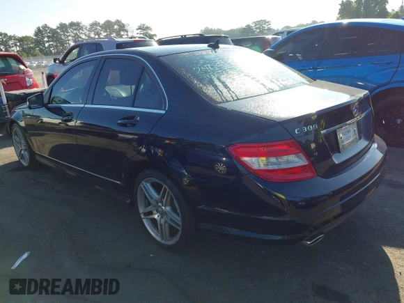 2010 Mercedes-Benz C 300 Sport with VIN WDDGF5EB9AR102405, listed as a IAAI auction lot 42444753 with 186,158 mi miles and . Bid and sale history available at DreamBid. Image 3.
