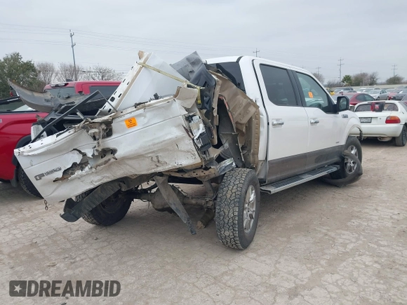 2015 Ford F-150 XLT with VIN 1FTEW1EG6FKD08433, listed as a IAAI auction lot 41565489 with 170,622 mi miles. Bid and sale history available at carsss.com. Image 4.