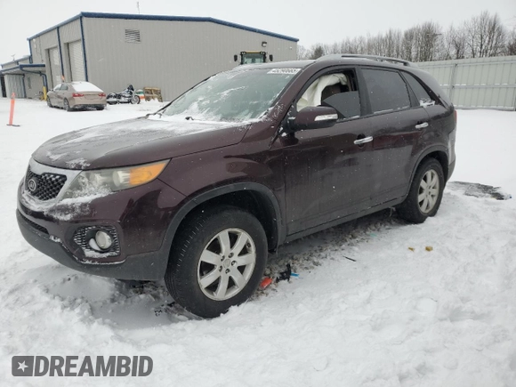 2011 Kia Sorento LX with VIN 5XYKT3A16BG084024, listed as a Copart auction lot 45290665 with 138,621 mi miles and Clean Title. Bid and sale history available at DreamBid. Image 1.