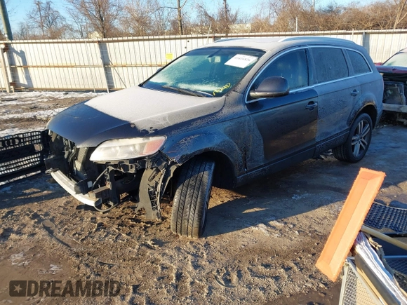2009 Audi Q7 with VIN WA1AY74L69D002880, listed as a IAAI auction lot 41416826 with 157,344 mi miles. Bid and sale history available at carsss.com. Image 18.