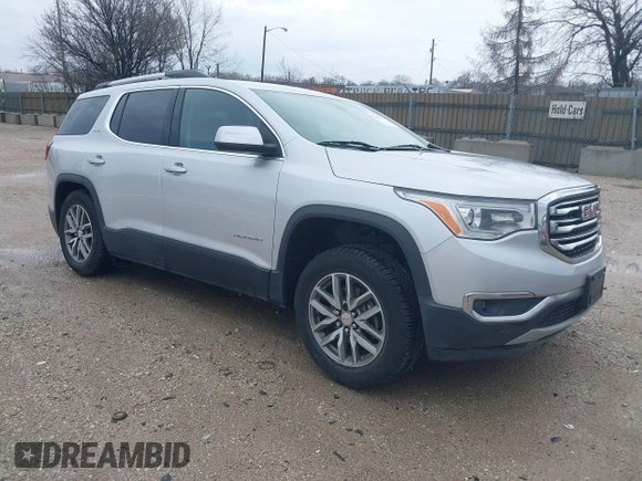 2017 GMC Acadia SLE with VIN 1GKKNLLA0HZ223375, listed as a IAAI auction lot 41938774 with 51,744 mi miles and . Bid and sale history available at DreamBid. Image 1.