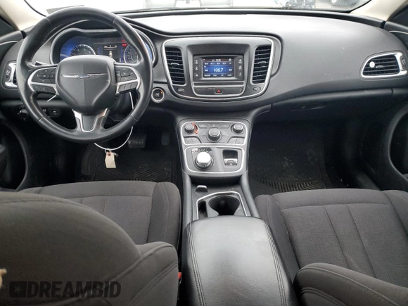 2015 Chrysler 200 Limited with VIN 1C3CCCAB9FN697612, listed as a Copart auction lot 53853535 with 143,761 mi miles and Salvage Title. Bid and sale history available at DreamBid. Image 8.