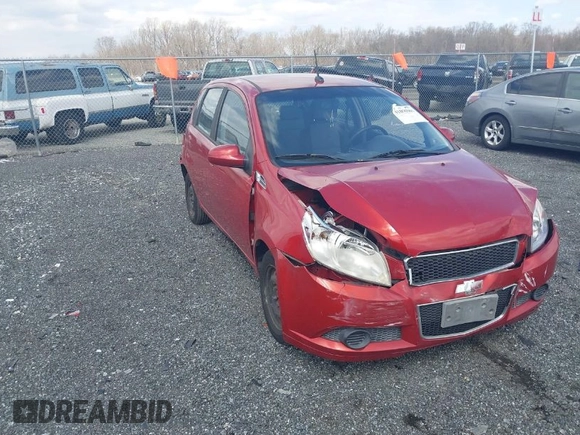 2009 Chevrolet Aveo 1LT with VIN KL1TD66E89B628730, listed as a IAAI auction lot 41890401 with 174,673 mi miles and . Bid and sale history available at DreamBid. Image 1.