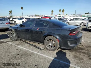2021 Dodge Charger SRT Hellcat Redeye Widebody with VIN 2C3CDXL94MH531373, listed as a Copart auction lot 85345994 with 18,403 mi miles and Salvage Title. Bid and sale history available at carsss.com. Image 2.