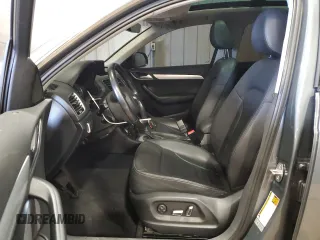 2016 Audi Q3 Premium Plus with VIN WA1EFCFS9GR001016, listed as a Copart auction lot 52300205 with 42,518 mi miles and Salvage Title. Bid and sale history available at carsss.com. Image 7.