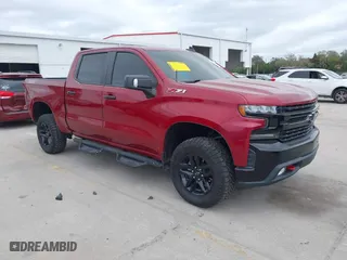 2019 Chevrolet Silverado 1500 LT Trail Boss with VIN 1GCPYFED5KZ399315, listed as a IAAI auction lot 41587458 with 85,972 mi miles. Bid and sale history available at carsss.com. Image 1.