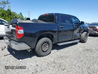 2018 Toyota Tundra 2WD SR5 with VIN 5TFEY5F10JX240993, listed as a Copart auction lot 50127005 with 202,205 mi miles and Salvage Title. Bid and sale history available at carsss.com. Image 3.