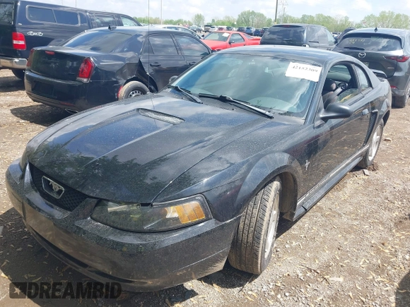 2001 Ford Mustang Standard with VIN 1FAFP40451F161190, listed as a IAAI auction lot 42152309 with 105,951 mi miles. Bid and sale history available at carsss.com. Image 2.