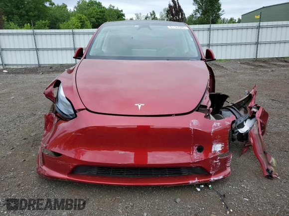 2024 Tesla Model Y Long Range с VIN 7SAYGDEE6RF128495, выставлен на аукционе Copart как лот 61127095 с пробегом Не указан миль и Списание • Salvage title. История ставок и продаж доступна на DreamBid. Изображение 5.