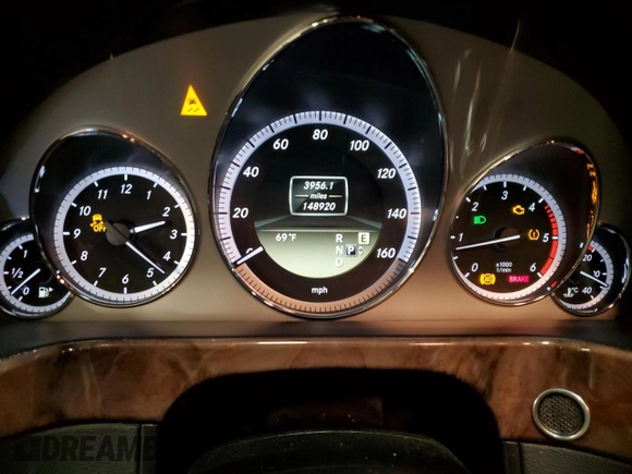 2011 Mercedes-Benz E 350 Luxury with VIN WDDHF2EB9BA501141, listed as a Copart auction lot 46609615 with 148,920 mi miles and Salvage title. Bid and sale history available at DreamBid. Image 9.
