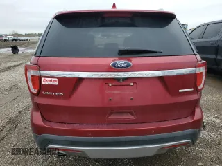 2016 Ford Explorer Limited with VIN 1FM5K7F83GGA79117, listed as a Copart auction lot 45046675 with 143,550 mi miles and Salvage Title. Bid and sale history available at DreamBid. Image 6.