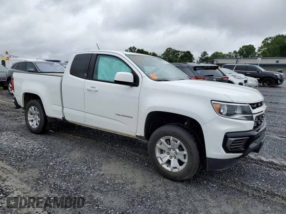 2022 Chevrolet Colorado 2WD LT with VIN 1GCHSCEA8N1191524, listed as a Copart auction lot 58566845 with 31,819 mi miles and Clean title. Bid and sale history available at DreamBid. Image 4.