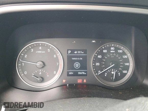 2020 Hyundai Tucson Sport with VIN KM8J3CAL0LU263958, listed as a Copart auction lot 48581035 with 30,678 mi miles and Salvage title. Bid and sale history available at DreamBid. Image 9.