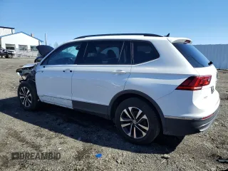 2023 Volkswagen Tiguan S with VIN 3VVRB7AX2PM119666, listed as a Copart auction lot 49567175 with 21,065 mi miles and Salvage title. Bid and sale history available at DreamBid. Image 2.