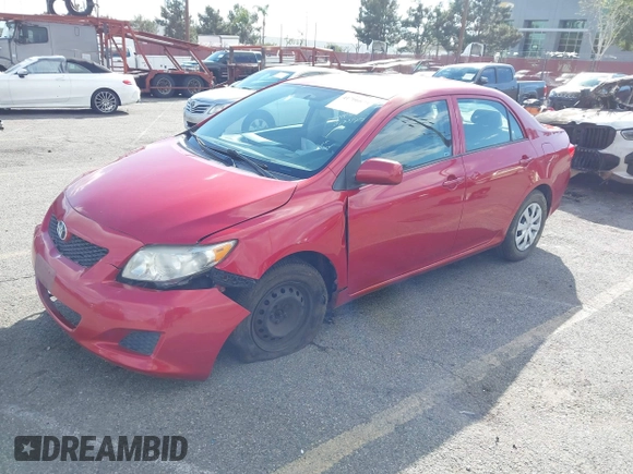 2009 Toyota Corolla with VIN 1NXBU40E89Z128777, listed as a IAAI auction lot 41706079 with 123,184 mi miles. Bid and sale history available at carsss.com. Image 17.