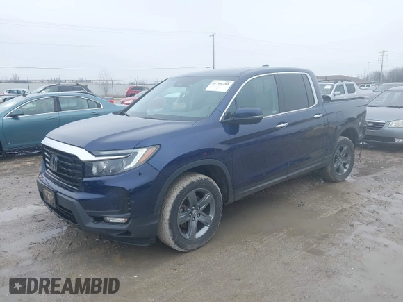 2022 Honda Ridgeline RTL-E with VIN 5FPYK3F72NB036226, listed as a IAAI auction lot 41706285 with 30,869 mi miles and . Bid and sale history available at DreamBid. Image 18.