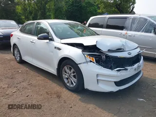 2017 Kia Optima LX with VIN 5XXGT4L34HG154479, listed as a IAAI auction lot 42411697 with 120,276 mi miles and . Bid and sale history available at DreamBid. Image 1.
