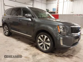 2022 Kia Telluride EX with VIN 5XYP3DHC0NG257513, listed as a IAAI auction lot 42237366 with 43,936 mi miles and . Bid and sale history available at DreamBid. Image 1.