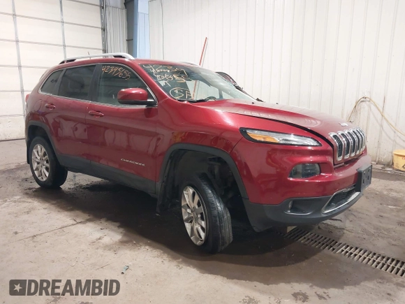2014 Jeep Cherokee Limited z VIN 1C4PJMDS6EW169216, wystawiony jako IAAI lot #42395655 z przebiegiem 76 674 mil mil oraz . Historia ofert i sprzedaży dostępna na DreamBid. Obrazek 1.