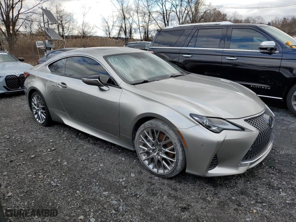 2022 Lexus RC with VIN JTHDZ5BC3N5025236, listed as a Copart auction lot 82552844 with 24,208 mi miles and Non Repairable. Bid and sale history available at carsss.com. Image 4.