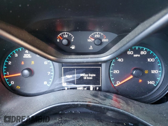 2021 Chevrolet Colorado 2WD LT with VIN 1GCHSCEN0M1291375, listed as a Copart auction lot 56485074 with 61,513 mi miles and Salvage Title. Bid and sale history available at carsss.com. Image 9.