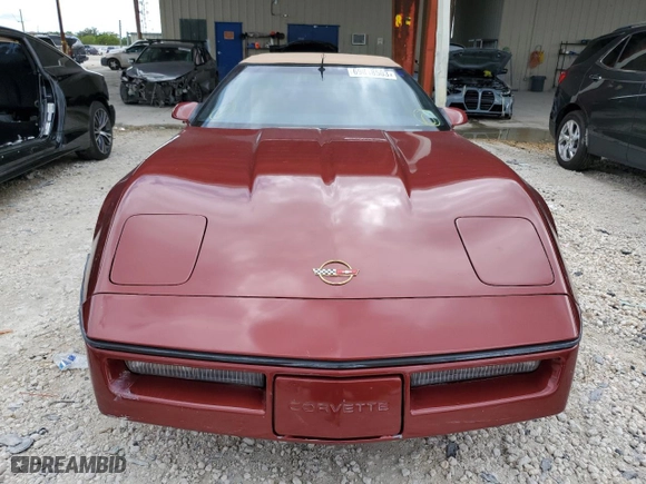 1987 Chevrolet Corvette with VIN 1G1YY3187H5104641, listed as a Copart auction lot 69618503 with 72,045 mi miles and Salvage Title. Bid and sale history available at carsss.com. Image 5.