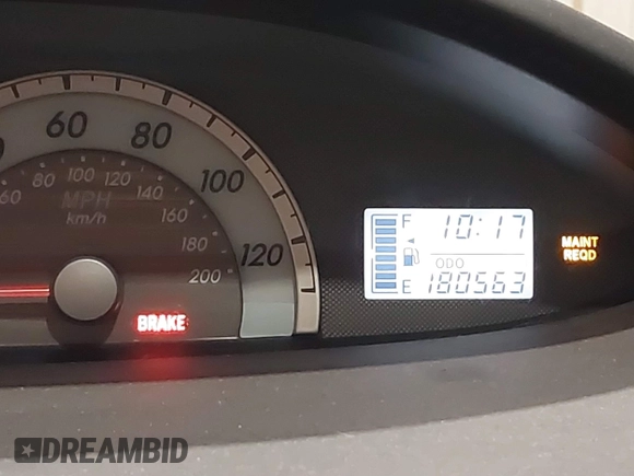 2008 Toyota Yaris with VIN JTDBT903581284634, listed as a IAAI auction lot 40553888 with 180,563 mi miles. Bid and sale history available at carsss.com. Image 7.
