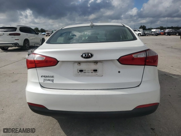 2014 Kia Forte LX with VIN KNAFK4A68E5075177, listed as a Copart auction lot 79077414 with 196,286 mi miles and Salvage Title. Bid and sale history available at carsss.com. Image 6.