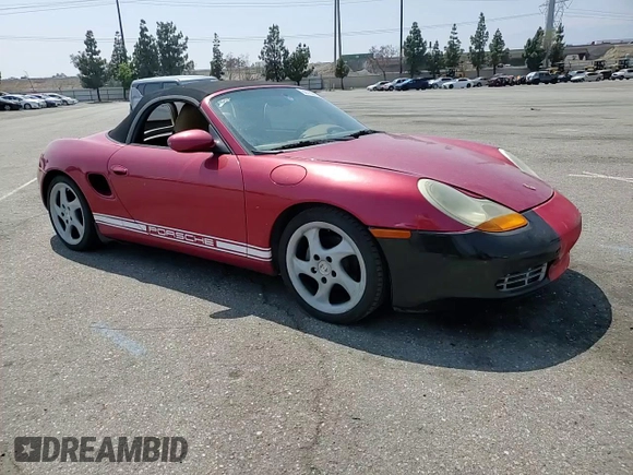 2001 Porsche Boxster with VIN WP0CA29851U623400, listed as a Copart auction lot 60160725 with Not provided miles and Salvage title. Bid and sale history available at DreamBid. Image 13.