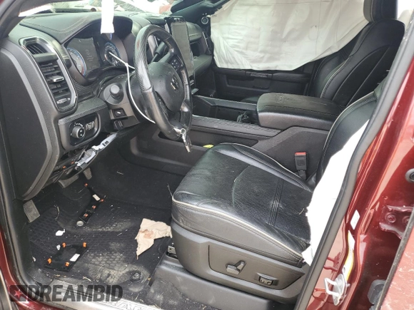 2022 Ram 2500 Limited with VIN 3C6UR5SL8NG131277, listed as a Copart auction lot 62543915 with 32,333 mi miles and Salvage title. Bid and sale history available at DreamBid. Image 7.