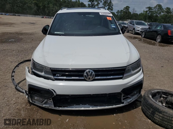 2021 Volkswagen Tiguan SE with VIN 3VV3B7AX7MM130227, listed as a Copart auction lot 63086575 with 80,135 mi miles and Salvage title. Bid and sale history available at DreamBid. Image 5.
