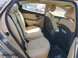 2013 Hyundai Elantra GLS PZEV with VIN 5NPDH4AE5DH442342, listed as a Copart auction lot 52515575 with 109,665 mi miles and Salvage Title. Bid and sale history available at carsss.com. Image 10.