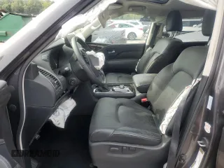 2024 Infiniti QX80 LUXE with VIN JN8AZ2AF9R9765097, listed as a Copart auction lot 70143504 with 15,085 mi miles and Non Repairable. Bid and sale history available at carsss.com. Image 7.