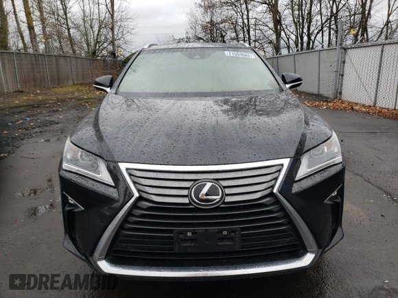 2017 Lexus RX 350 with VIN 2T2BZMCA1HC095594, listed as a Copart auction lot 71563682 with Not Provided miles and . Bid and sale history available at DreamBid. Image 5.