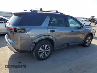 2023 Nissan Pathfinder SL with VIN 5N1DR3CAXPC223180, listed as a Copart auction lot 54917625 with 23,421 mi miles and Salvage title. Bid and sale history available at DreamBid. Image 3.