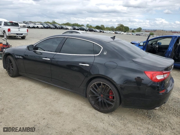 2016 Maserati Quattroporte S Q4 with VIN ZAM56RRA1G1167021, listed as a Copart auction lot 51009545 with 93,847 mi miles and Clean Title. Bid and sale history available at carsss.com. Image 2.