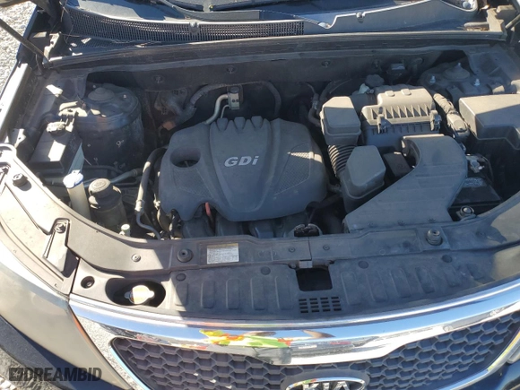 2012 Kia Sorento LX with VIN 5XYKTCA66CG269283, listed as a Copart auction lot 46916675 with 201,304 mi miles and Salvage Title. Bid and sale history available at carsss.com. Image 12.