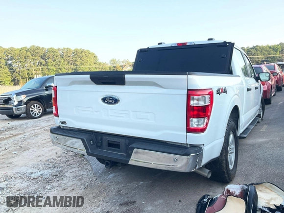 2022 Ford F-150 XL with VIN 1FTFW1ED8NFC41240, listed as a IAAI auction lot 42792652 with 46,947 mi miles and . Bid and sale history available at DreamBid. Image 5.