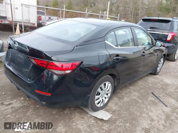 2021 Nissan Sentra S with VIN 3N1AB8BV5MY248457, listed as a IAAI auction lot 41802164 with 92,128 mi miles and . Bid and sale history available at DreamBid. Image 4.