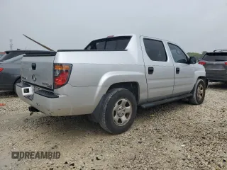 2007 Honda Ridgeline RT with VIN 2HJYK16247H552050, listed as a Copart auction lot 74324894 with 243,820 mi miles and Salvage Title. Bid and sale history available at carsss.com. Image 3.